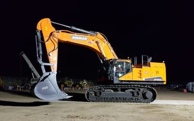 Excavadora Doosan 80 ton